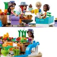 LEGO® 41702 Friends La Péniche, Jouet Bateau pour Enfants dès 7 ans avec Jardin, 4 Mini-Poupées, Figurines Animaux, Set Nature-3
