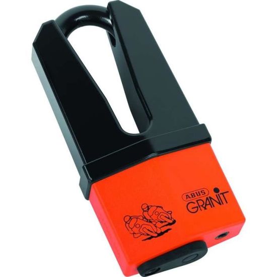ABUS Halterun SH 37 - Support Pour Antivol Disque Moto | Transport Sécurisé - Pour Cadre 12-25 Mm