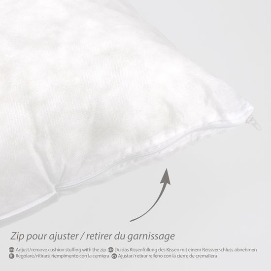 Coussin à Recouvrir 45 x 45 cm Garnissage Polyester FLOTEX Coussin Malin