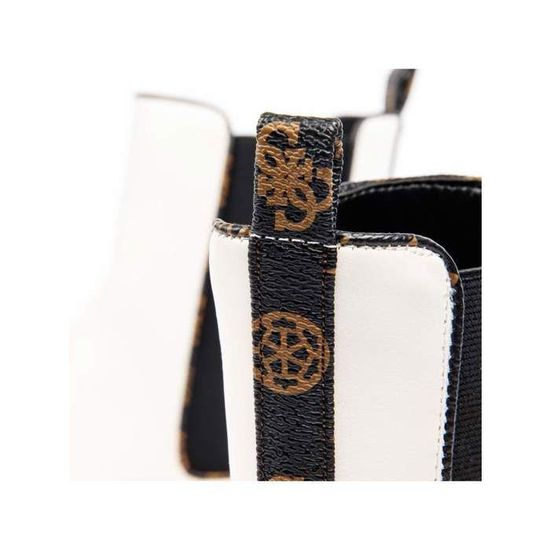 Bottes GUESS Femme édition Limitée Cuir Blanc Pointure 38 - Talon Haut - Neuf Avec Emballage