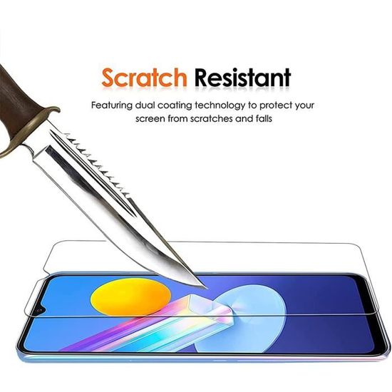 Coque Avec Support + Films Verre Trempé Pour Vivo Y52 5G / Y72 5G - Neuf, NOVAGO