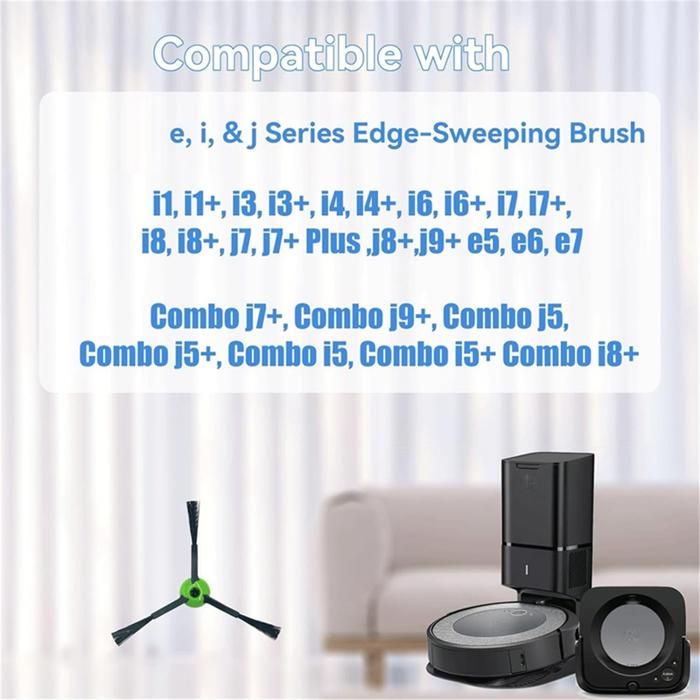 14 Brosses De Balayage SODIAL – Compatibles Roomba I7, I7+, I7940 (série I & E)