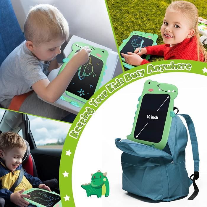 Tablette Dessin LCD 8.5 Pouces Enfant - Ardoise Magique Sans Papier - Cadeau 3-6 Ans - Éducatif