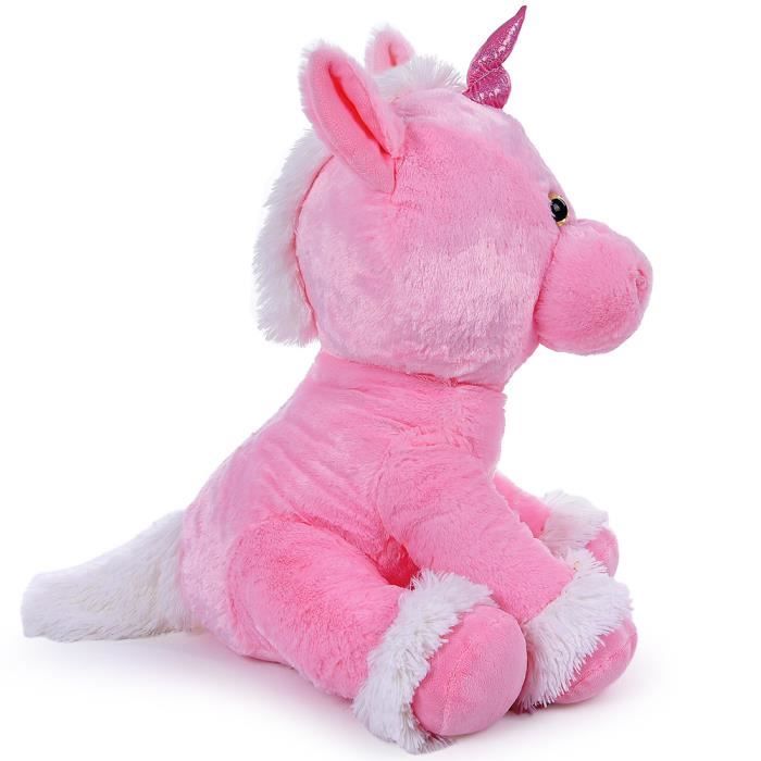 Licorne Xxl Peluche Licorne Xl Pluche Eenhoorn XXL 85 Cm -Grote
