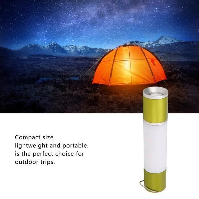 TD® Lampe Camping LED Rechargeable- Lanterne Camping Portable 4 Modes  D'éclairage 2 Modes D'alimentation (USB et Batterie) - Cdiscount Sport