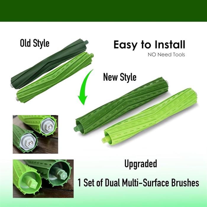 Acquista Accessori Rullo spazzola Spazzola laterale Filtro Hepa per iRobot Roomba i7 E5 E6 Serie I Robot Aspirapolvere Pezzi di ricambio di ricambio in Italia a partire da 3.6
