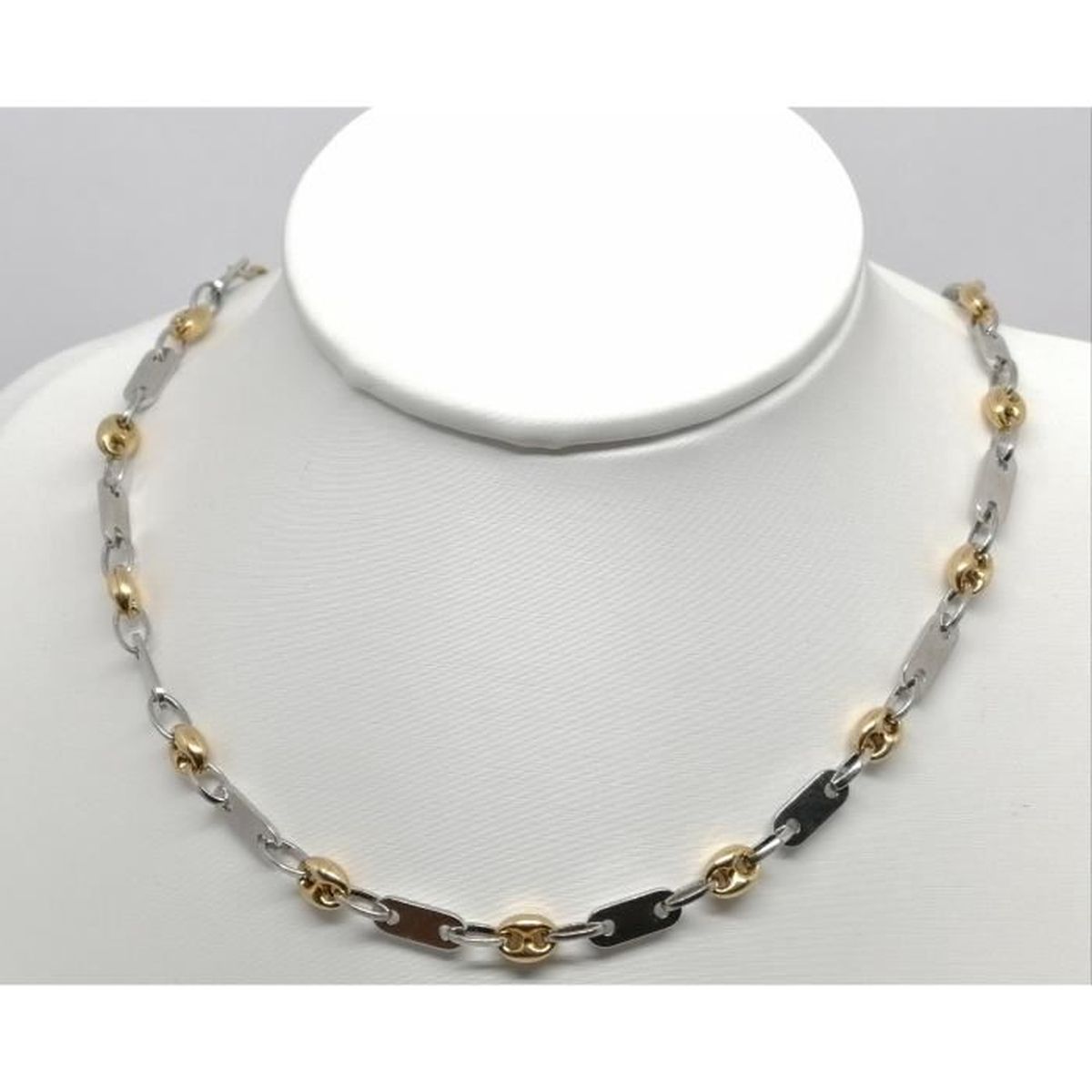2019 HOT Plaqué Argent Clé Pendentif épais Lien Chaîne Collier Collier Pour Filles
