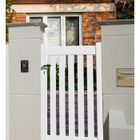 PACKIT Portillon aluminium en KIT Ajouré Blanc, L1000xH1200, Réversible