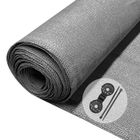 VOUNOT® Brise vue occultant en HDPE 150g/m² 1.8x20m avec attaches de fixation gris