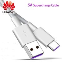 Taille 0.4m - Câble USB-C de chargement rapide original pour Huawei, 5 A, Pour les modèles P30 P20 Pro lite M - Câble Huawei 5a