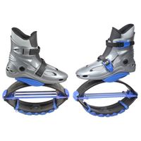 Chaussures de saut - CHIGOODS - Kangourous - Taille 33-35 - Couleur Bleu+gris