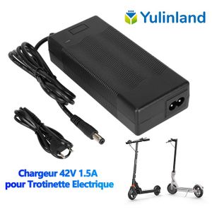 Chargeur USB 2 En 1 Pour Fauteuil Roulant Électrique - Accessoire Noir Pratique