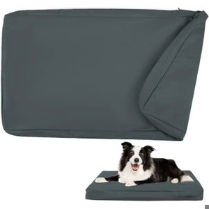 Housse De Rechange Matelassée Pour Lit De Chien - Lavable En Machine