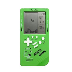 JEU CONSOLE RÉTRO vert - Mini Console de jeu portable rétro, jeux él