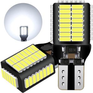 PHARES - OPTIQUES T15 W16W LED Ampoule CANBUS Sans Erreur 54SMD Extr
