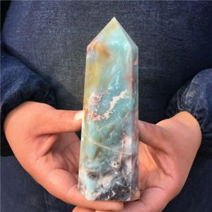 WLM Baguette Wand Cristal de Roche et Bois. 