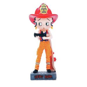 FIGURINE - PERSONNAGE Figurine Betty Boop Pompier - Collection N°18