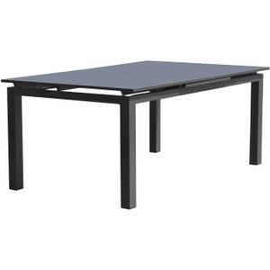 TABLE DE JARDIN  Table de jardin rectangulaire extensible - Gris an