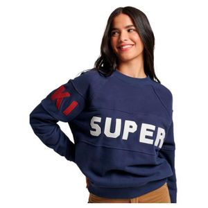 SWEATSHIRT Superdry Shirt de Ski Maillot de sûrvêtement- Prep