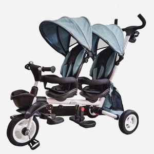 Tricycle Tricycle 2 places G- Melar Turquoise Qplay