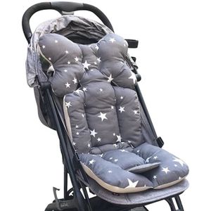 Fitzulam Coussin de poussette imperméable pour bébé avec rembourrage pour siège de voiture pour enfant Respirant Tapis de landau 