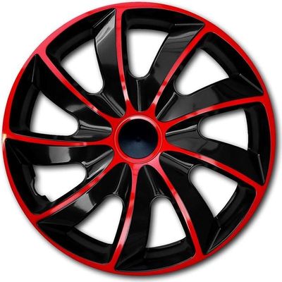 Enjoliveurs Universels NRM Drift Argent 14 Pouces - Lot De 4 Pièces, Fixation Sans Outil