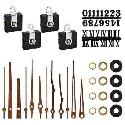 Lot De 2 Kits De Mouvement D'horloge (moteur) - Pour Fabrication Ou Réparation De Pendules/chronomètres - Neuf