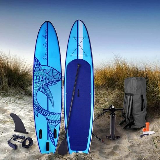 Sac à Dos Paddle Gonflable Double Zip – Grande Capacité Avec Poignées & Bretelles Réglables