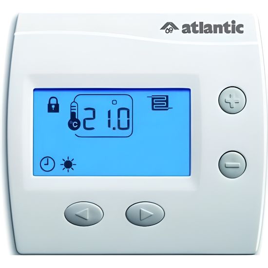 Atlantic - Thermostat Ambiance Filaire Programmable 73270