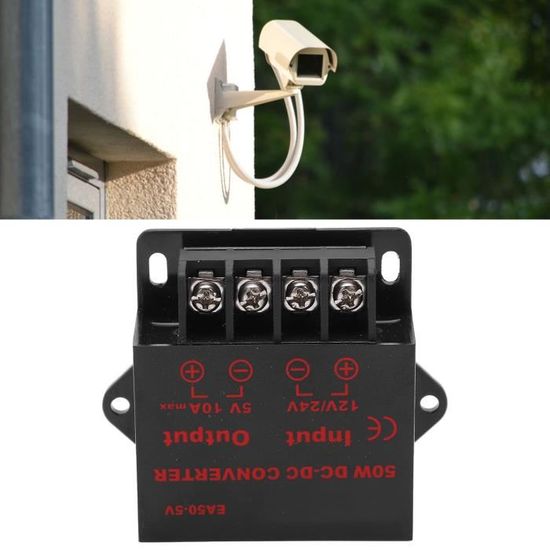 Convertisseur De Puissance 24V 12V Vers 5V 10A Pour Motorisation Ea505VDIO7862904707187