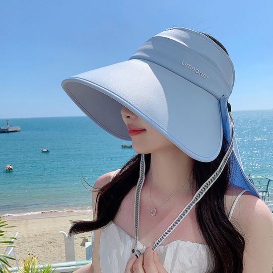 Chapeau Seau Noir à Bord Réglable – Bordure Fleurie Marine – Femme/junior, 100% Coton