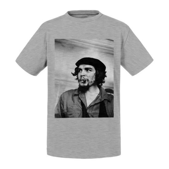 Tee-shirt Che Guevara Hasta la Victoria Siempre Révolution Cuba Militant Révolte