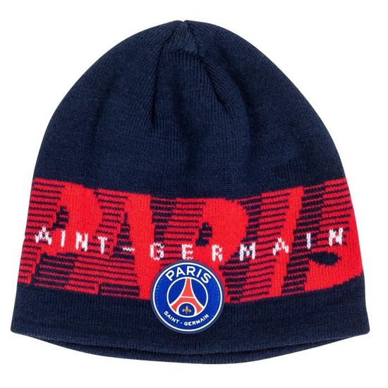 Bonnet PSG Enfant - Collection Officielle Paris Saint Germain - 100% Acrylique - Taille Enfant
