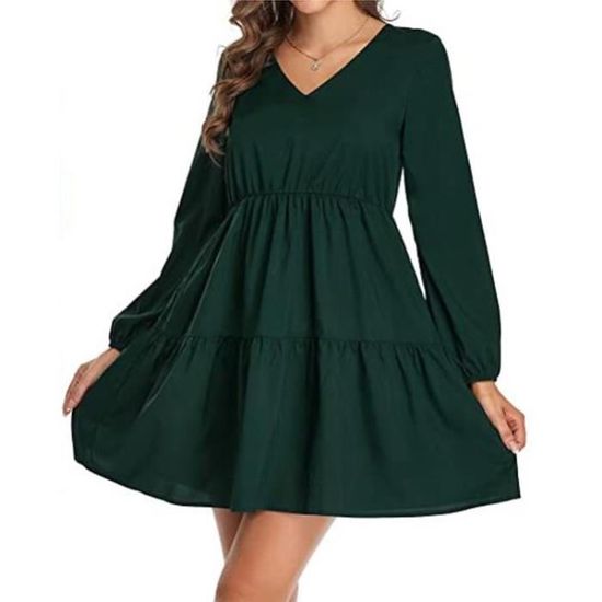 Robes fluides droites best sale