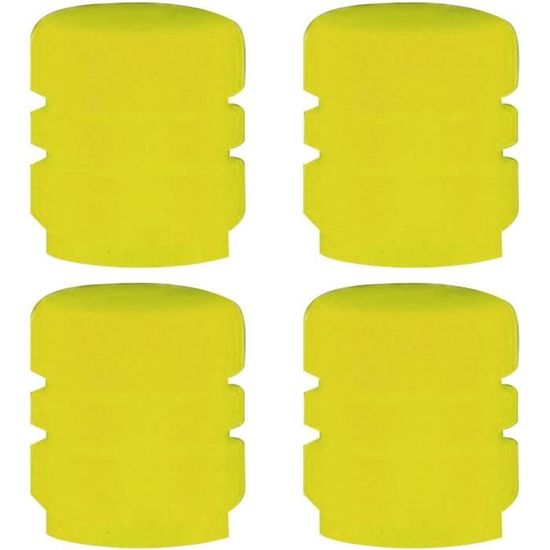 Lot De 4 Bouchons De Valve Universels Greabuy – Alliage Aluminium, Anti-poussière, Pour VTT/route/hybride/électrique