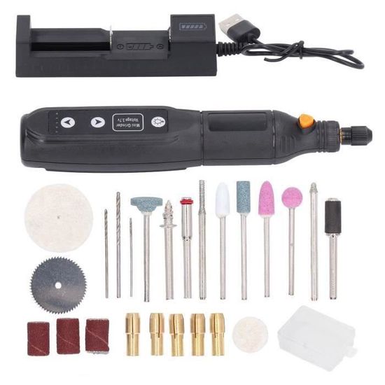 Perceuse Stylo électrique Comius Sharp – 10 Forets 0,6-2,2 Mm, USB Rechargeable, Vitesse 5000-25000 Tr/min - 3