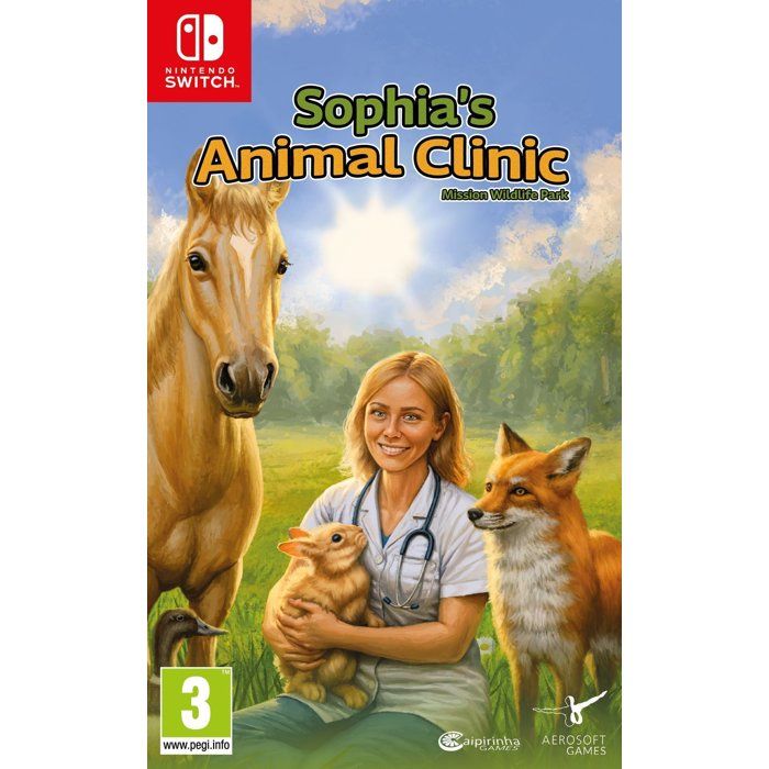 Sophia' Animal Clinic Mission Wildlife Park Nintendo Switch - vue 2