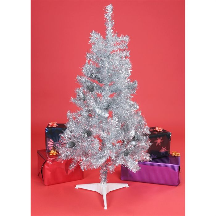 Sapin argent 120 cm 180 branches - Cdiscount Maison