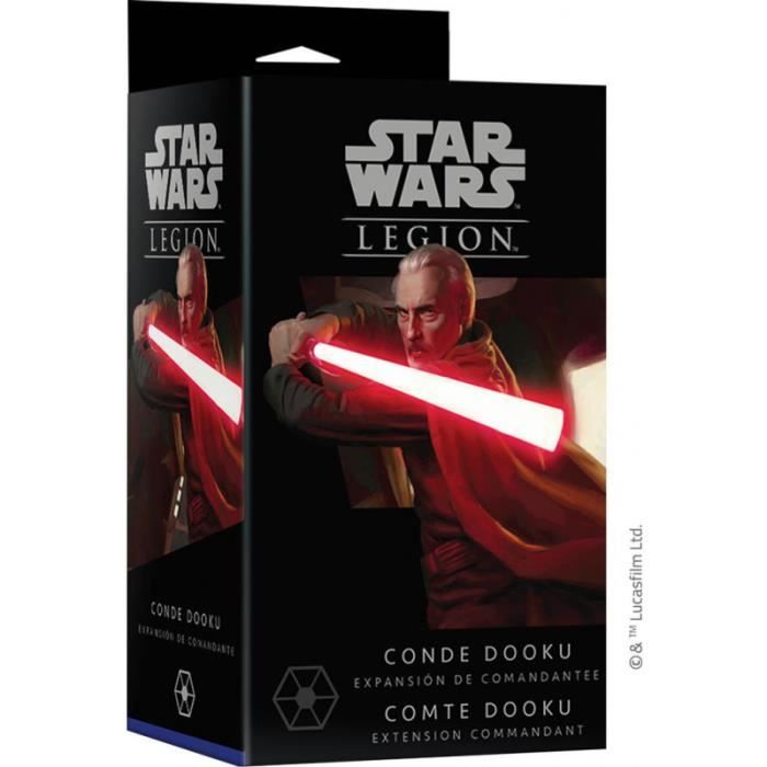 Jeux de figurines - Star wars légion - Comte dooku - Jeux spécialistes Multicolore