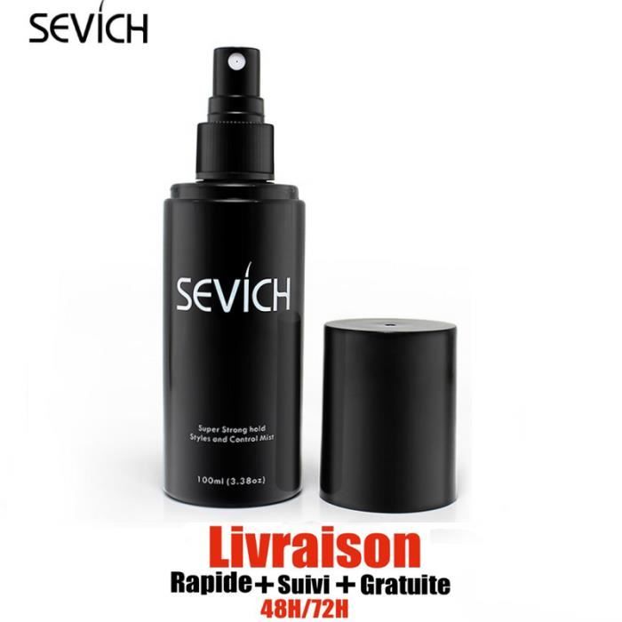 Sevich Spray Fixateur pour Poudre de cheveux densifiant kératine Fiber - Effet Épaississant.