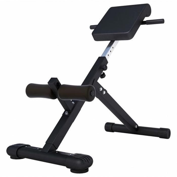 Appareil de musculation pliable pour le dos NOIR