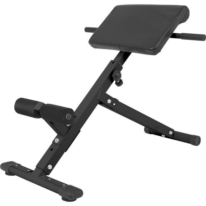 Appareil de musculation pliable pour le dos NOIR