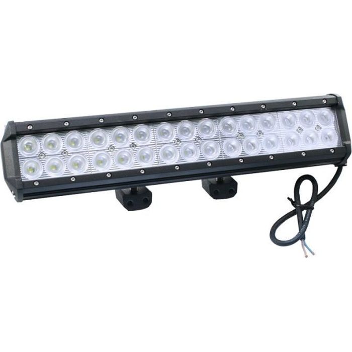 Bc-elec GLR-3036L108W Feux Longue Portée LED pour 4x4 & SUV, 9-32V, 108W équivalent 1080W FLOOD