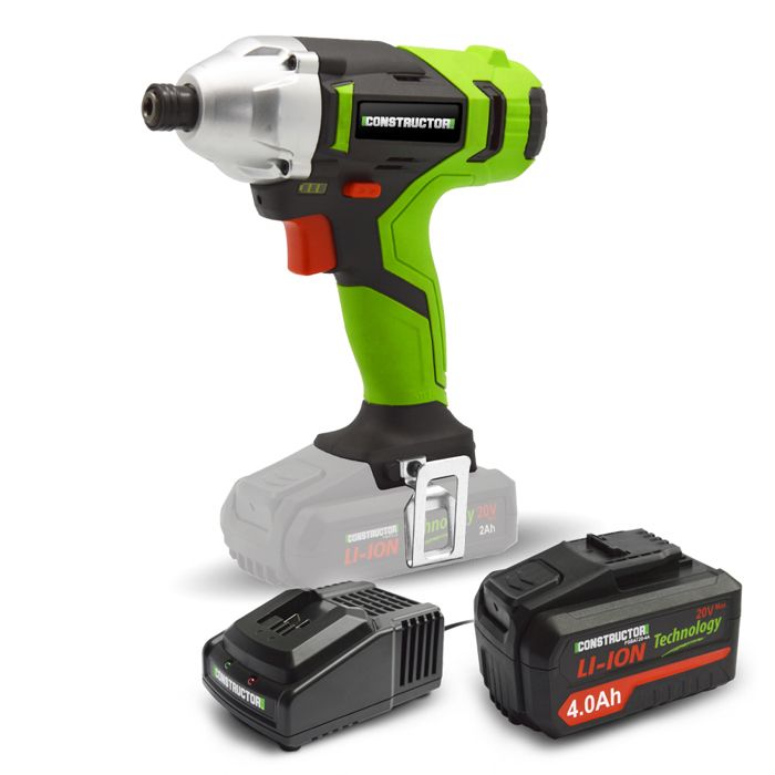 VISSEUSE A CHOCS MAX 20V +BAT.4AH+CHARG.