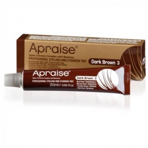 Teinture brun foncé barbe et cils tube 20 ml