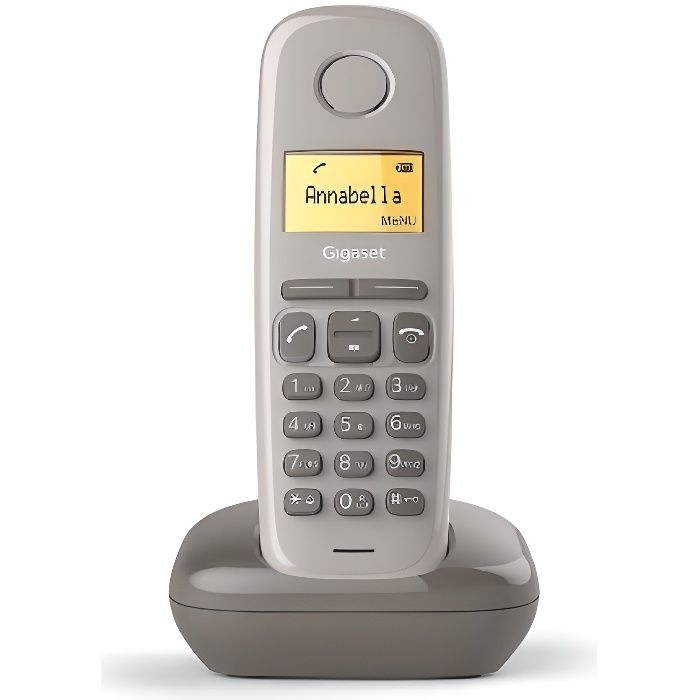 GIGASET Téléphone Fixe A 170 Umbra