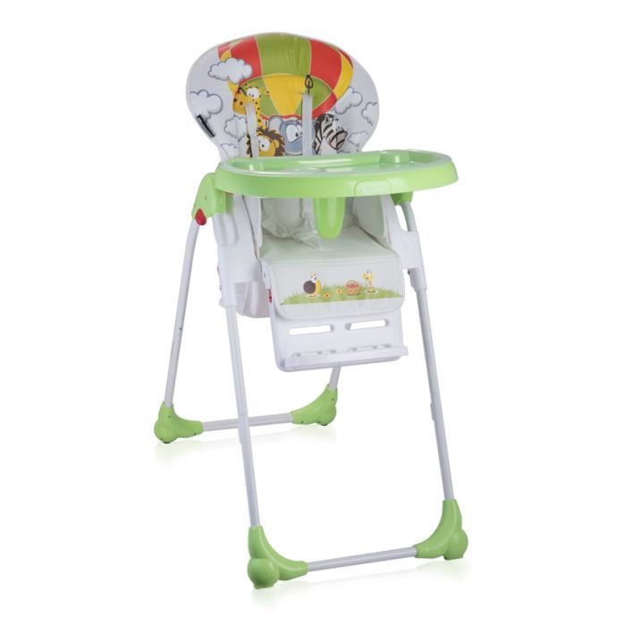 Chaise haute pour bébé OLIVER Vert Lorelli