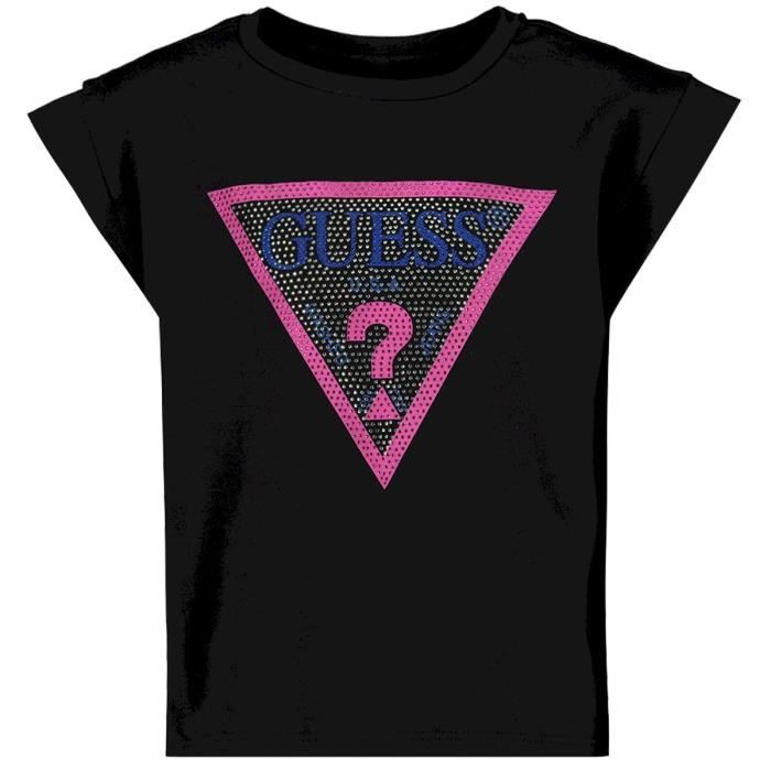 Guess Fille t-shirts-manches-courtes