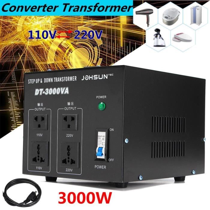 Transformateur Inverseur Puissance 3000W