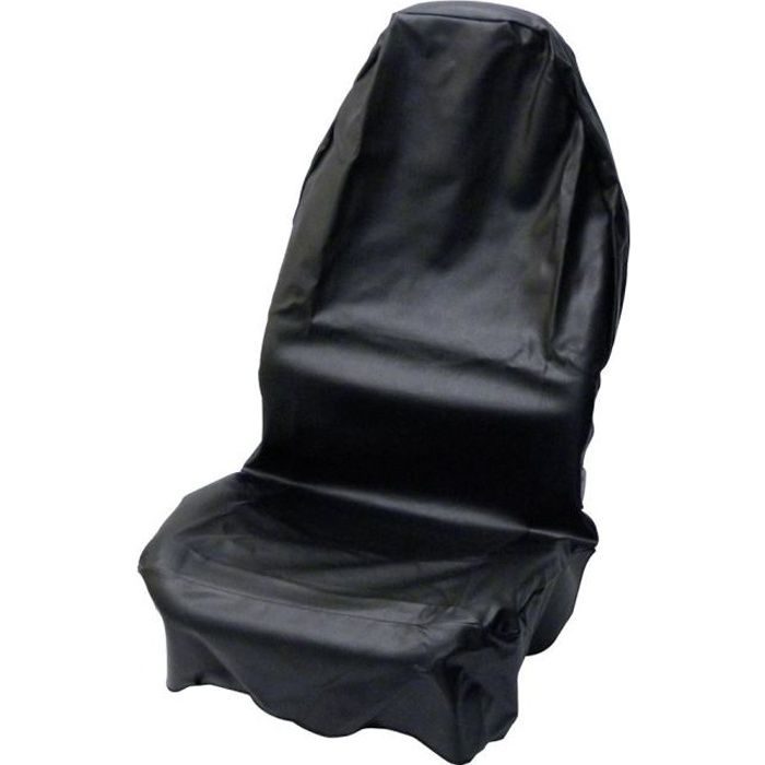 Protège siège et appuie tête aspect cuir (skai)
